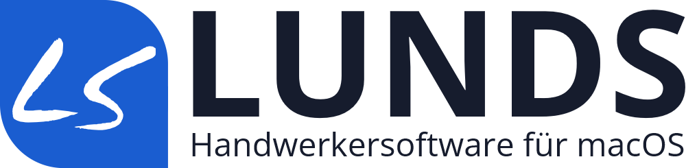 LUNDS Software – Handwerkersoftware für macOS und in der Cloud