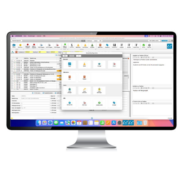 LUNDS GAEB-Software – Import, Bearbeitung und Export von GAEB-XML-Ausschreibungen